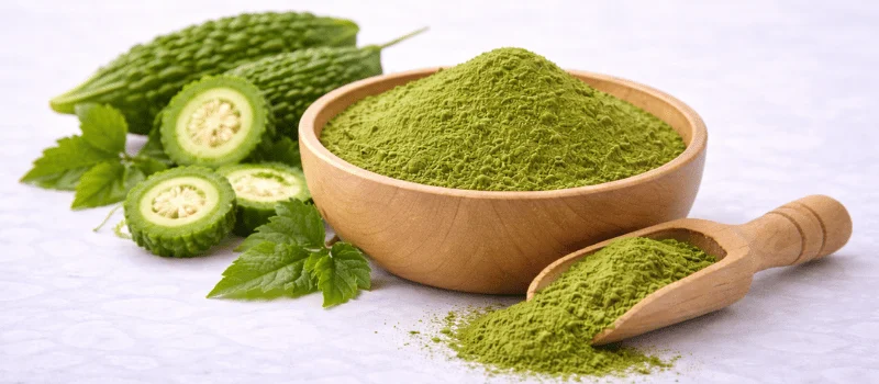 bitter melon for blood sugar/insulin support